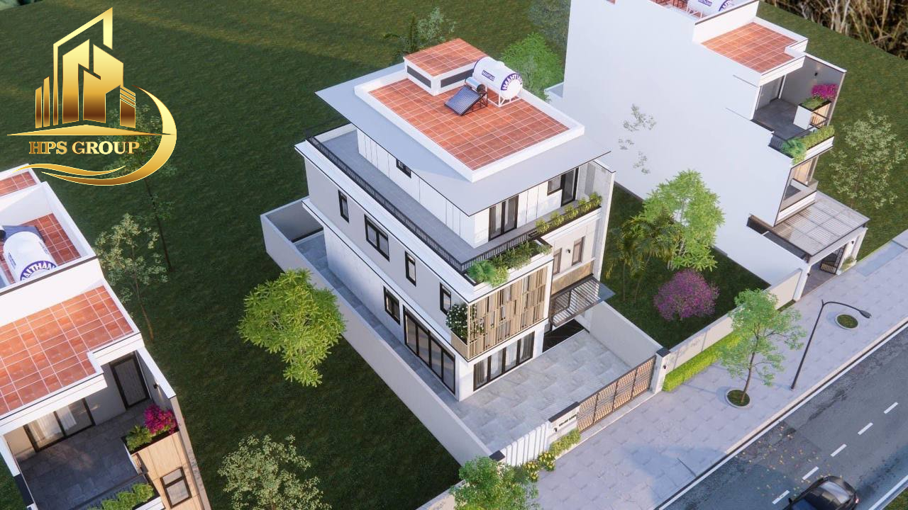 Xây dựng trọn gói biệt thự 300m2 tại gói 2, kdt Mỹ Gia, Vĩnh Thái