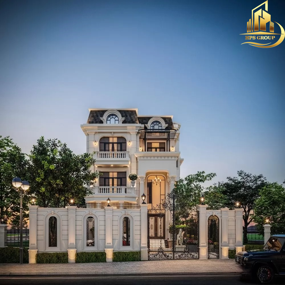 Xây Dựng Biệt Thự Mái Mansard Tại Khánh Hòa