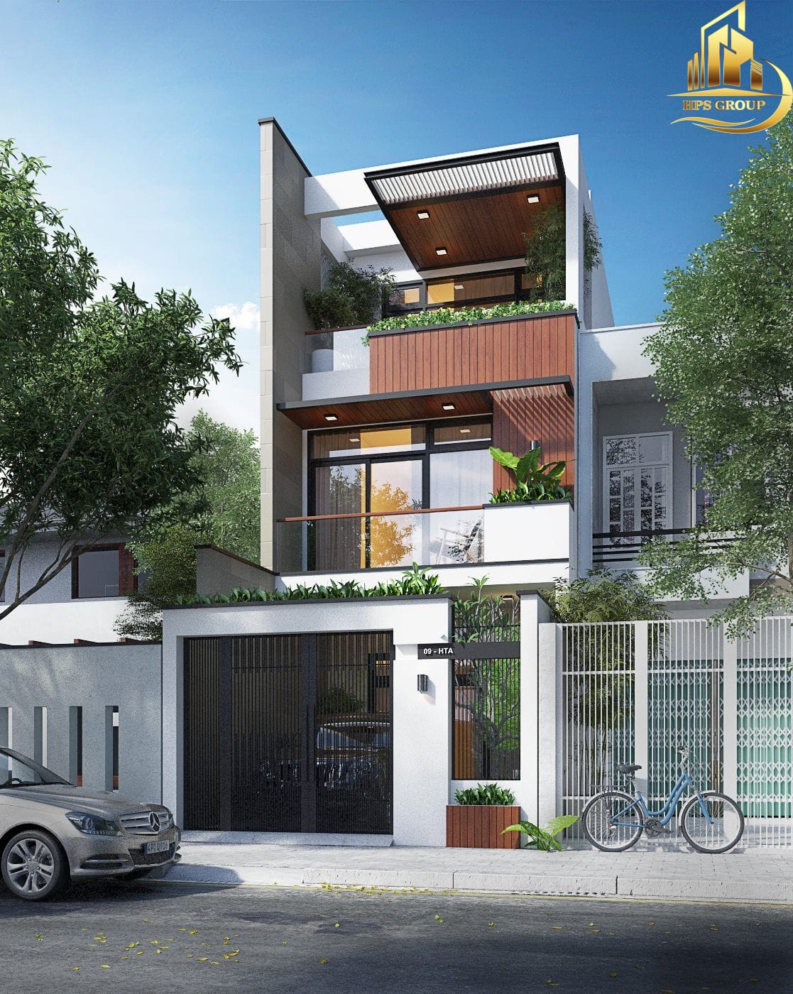 Xây nhà 3 tầng tại Nha Trang: Hành trình kiến tạo tổ ấm đẳng cấp, hài hòa thiên nhiên
