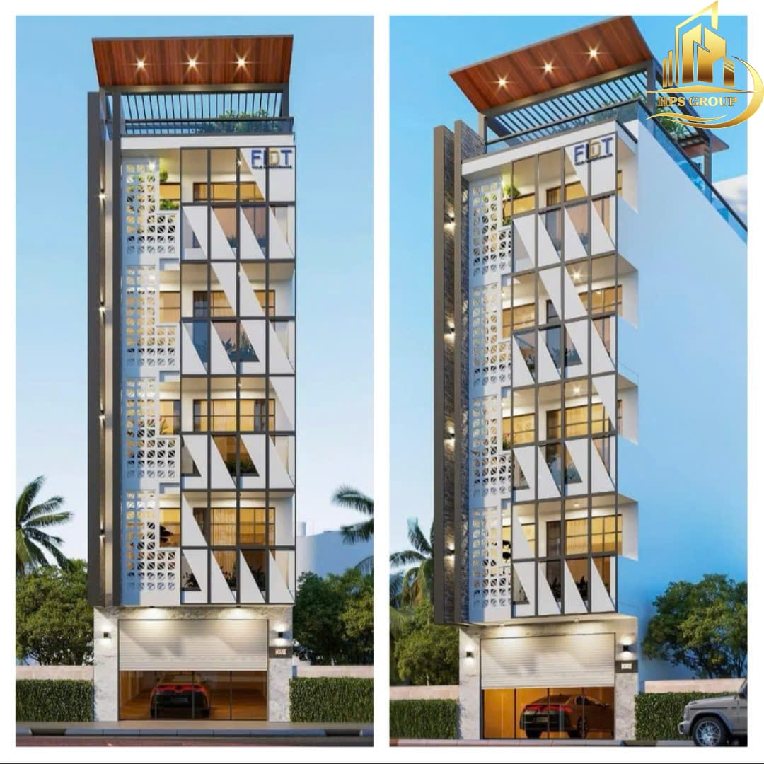 Giải pháp thiết kế nhà 5 tầng tại Nha Trang tối ưu chi phí và công năng